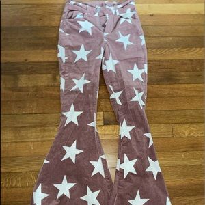 Altar’d state red bellbottoms